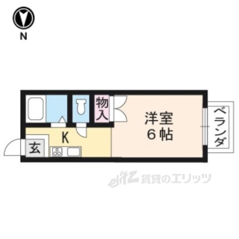 京都府京都市伏見区下鳥羽西芹川町 丹波橋駅 1K アパート 賃貸物件詳細