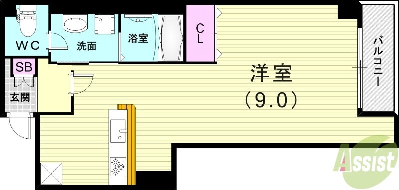 兵庫県神戸市東灘区本山南町８ 摂津本山駅 ワンルーム マンション 賃貸物件詳細