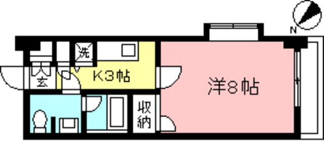 神奈川県川崎市多摩区宿河原２ 登戸駅 1K マンション 賃貸物件詳細