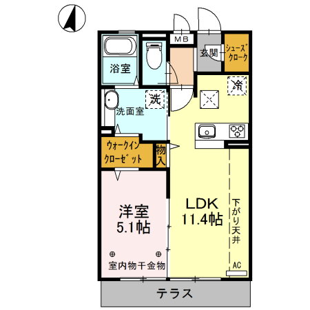 東京都江戸川区本一色１ 新小岩駅 1LDK アパート 賃貸物件詳細