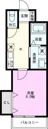 埼玉県春日部市南４ 一ノ割駅 1K アパート 賃貸物件詳細