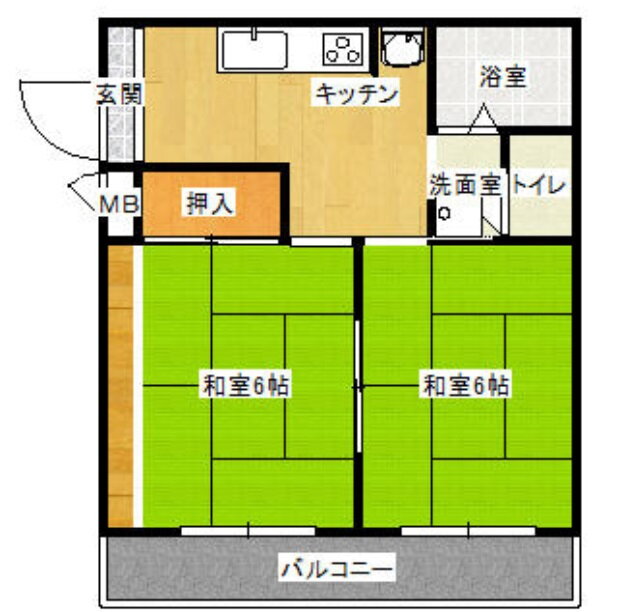 兵庫県神戸市須磨区須磨本町２ 須磨駅 2K マンション 賃貸物件詳細