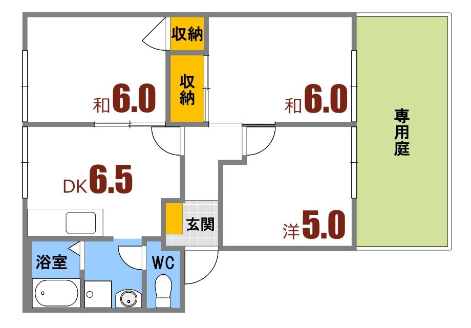 広島県広島市安芸区矢野東６ 矢野駅 3DK アパート 賃貸物件詳細