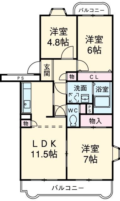 静岡県掛川市宮脇２ 掛川駅 3LDK マンション 賃貸物件詳細