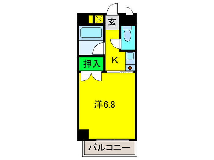 大阪府河内長野市西之山町 河内長野駅 1K マンション 賃貸物件詳細