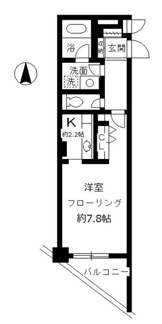 東京都目黒区目黒本町３ 武蔵小山駅 1K マンション 賃貸物件詳細