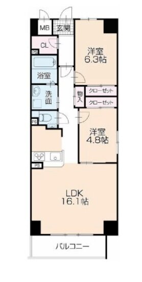 兵庫県姫路市土山３ 山陽姫路駅 2LDK マンション 賃貸物件詳細