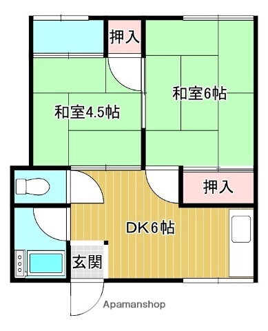 大阪府大阪市住吉区沢之町１ 沢ノ町駅 2DK マンション 賃貸物件詳細