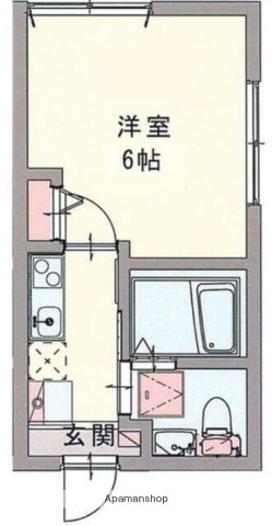 神奈川県横浜市磯子区中浜町 根岸駅 1K アパート 賃貸物件詳細