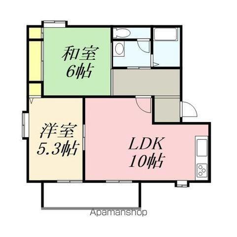 和歌山県和歌山市内原 黒江駅 2LDK アパート 賃貸物件詳細