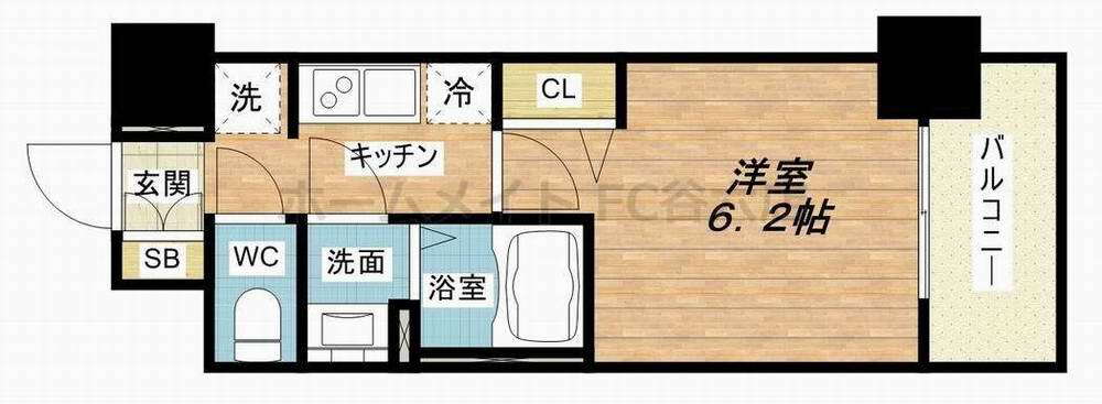 大阪府大阪市浪速区日本橋東２ 恵美須町駅 1K マンション 賃貸物件詳細