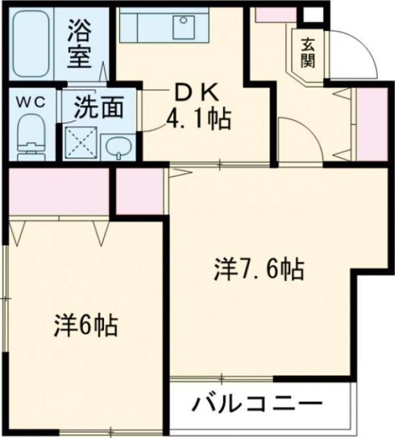山梨県甲府市川田町 石和温泉駅 2DK アパート 賃貸物件詳細