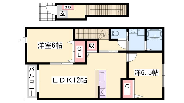 兵庫県相生市西谷町 西相生駅 2LDK アパート 賃貸物件詳細