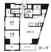 東京都品川区東大井５ 大井町駅 1SLDK マンション 賃貸物件詳細