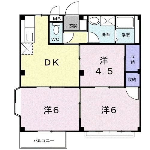 栃木県宇都宮市駒生町 東武宇都宮駅 3DK アパート 賃貸物件詳細