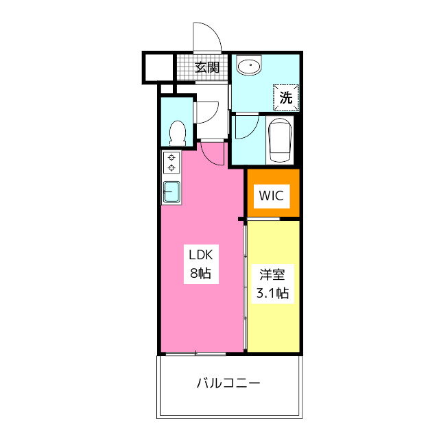 福岡県福岡市南区長丘５ 茶山駅 1LDK マンション 賃貸物件詳細