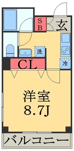 千葉県千葉市中央区港町 本千葉駅 1K マンション 賃貸物件詳細