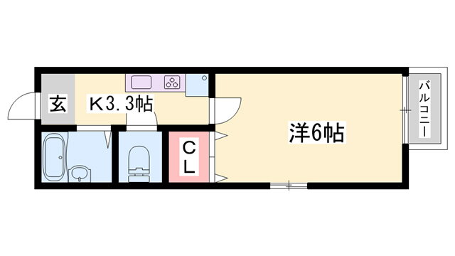 兵庫県揖保郡太子町東南 網干駅 1K アパート 賃貸物件詳細