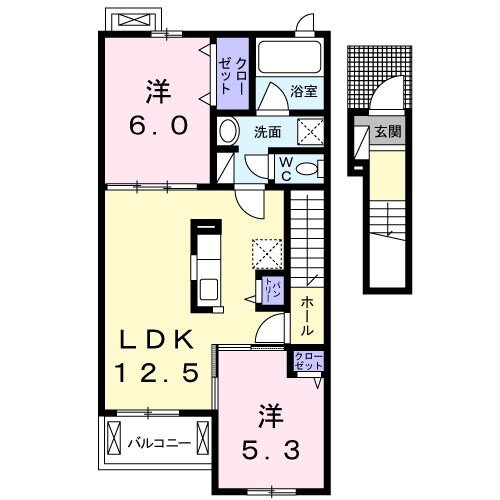 大阪府大阪市平野区長吉六反２ 長原駅 2LDK アパート 賃貸物件詳細