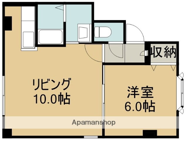 北海道函館市五稜郭町 五稜郭公園前駅 1DK マンション 賃貸物件詳細