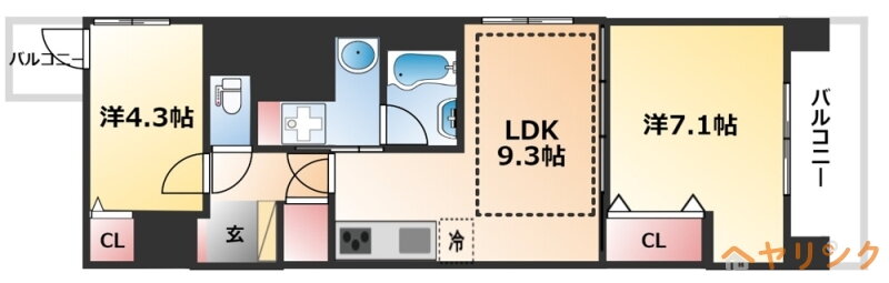 愛知県名古屋市中区丸の内３ 名古屋城駅 2LDK マンション 賃貸物件詳細