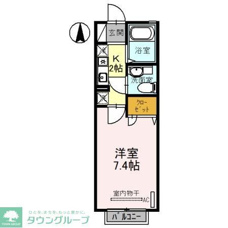 埼玉県三郷市中央２ 三郷中央駅 1K アパート 賃貸物件詳細