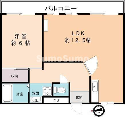 兵庫県神戸市中央区山本通４ 県庁前駅 1LDK マンション 賃貸物件詳細
