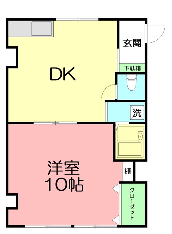 神奈川県高座郡寒川町岡田 寒川駅 1DK マンション 賃貸物件詳細