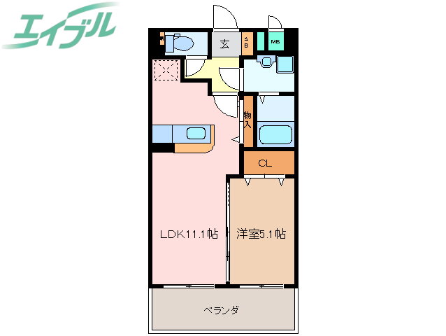 三重県松阪市市場庄町 松ヶ崎駅 1LDK マンション 賃貸物件詳細