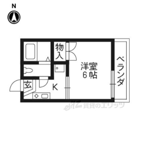 京都府京都市右京区山ノ内瀬戸畑町 山ノ内駅 1K アパート 賃貸物件詳細