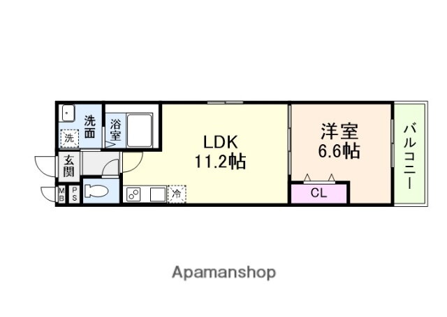 大阪府高石市綾園５ 北助松駅 1LDK アパート 賃貸物件詳細