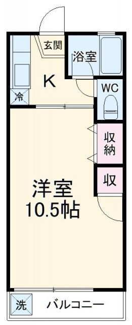埼玉県草加市遊馬町 見沼代親水公園駅 1K マンション 賃貸物件詳細