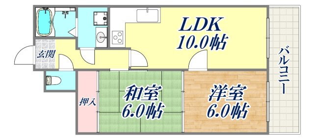 兵庫県神戸市兵庫区西上橘通２ 神戸駅 2LDK マンション 賃貸物件詳細
