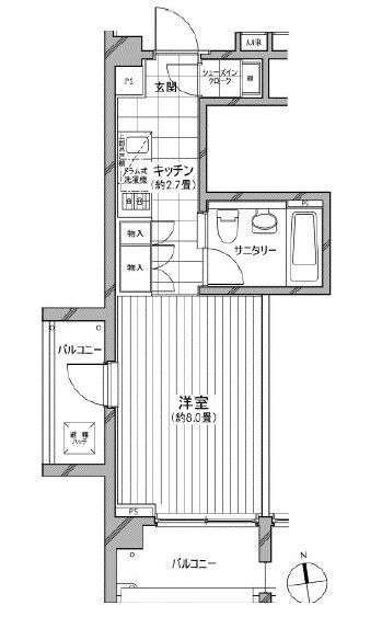 東京都港区麻布十番２ 麻布十番駅 ワンルーム マンション 賃貸物件詳細