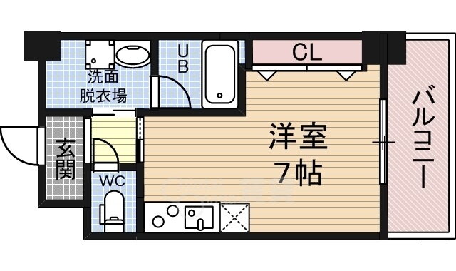 大阪府大阪市福島区吉野４ 野田駅 ワンルーム マンション 賃貸物件詳細