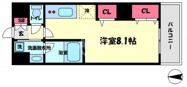 大阪府大阪市西区土佐堀３ 肥後橋駅 ワンルーム マンション 賃貸物件詳細
