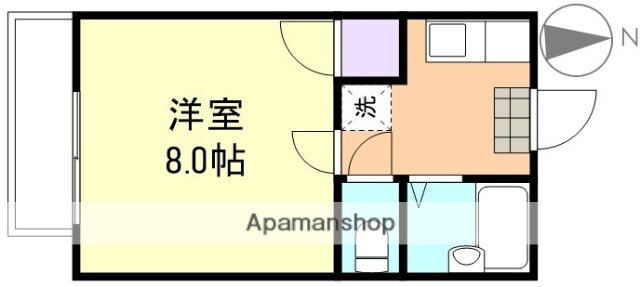 岡山県倉敷市中庄 中庄駅 1K アパート 賃貸物件詳細
