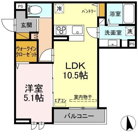 茨城県つくば市みどりの中央 みどりの駅 1LDK アパート 賃貸物件詳細