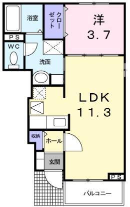 宮崎県宮崎市清武町加納３ 加納駅 1LDK アパート 賃貸物件詳細