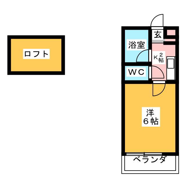 愛知県春日井市田楽町 1K アパート 賃貸物件詳細