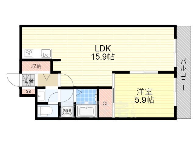 兵庫県尼崎市東難波町３ 尼崎駅 1LDK マンション 賃貸物件詳細