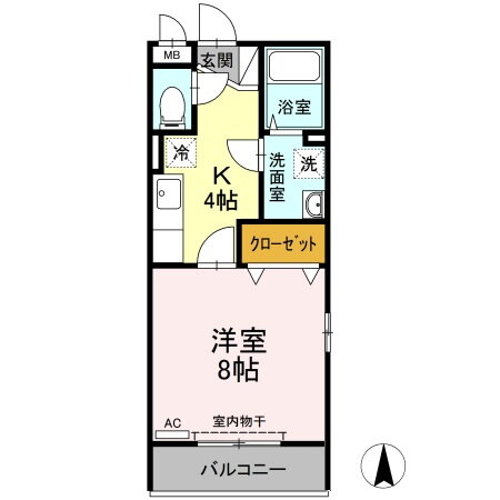 新潟県上越市東雲町２ 直江津駅 1K アパート 賃貸物件詳細