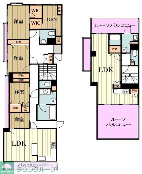 ロイヤルシティ西荻窪ＩＩ 5階 4LDK 賃貸物件詳細