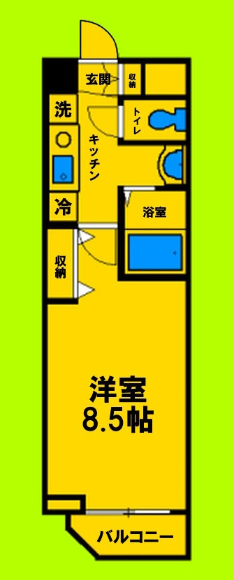 兵庫県尼崎市長洲本通１ 尼崎駅 1K マンション 賃貸物件詳細