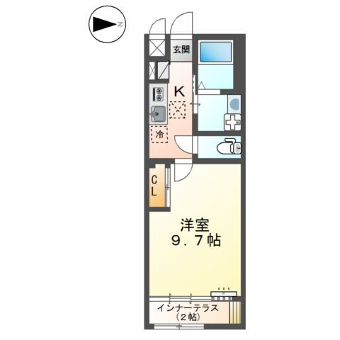 広島県福山市大門町６ 大門駅 1K アパート 賃貸物件詳細