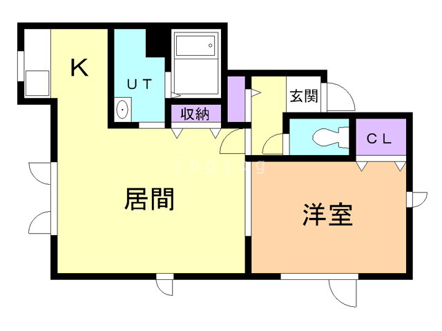 北海道旭川市旭神一条５ 1LDK アパート 賃貸物件詳細