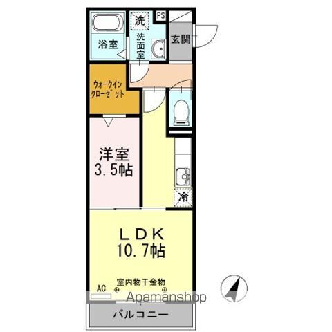 静岡県浜松市中央区白羽町 浜松駅 1LDK アパート 賃貸物件詳細