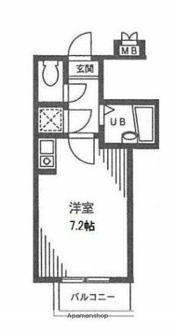 東京都豊島区目白５ 椎名町駅 ワンルーム マンション 賃貸物件詳細