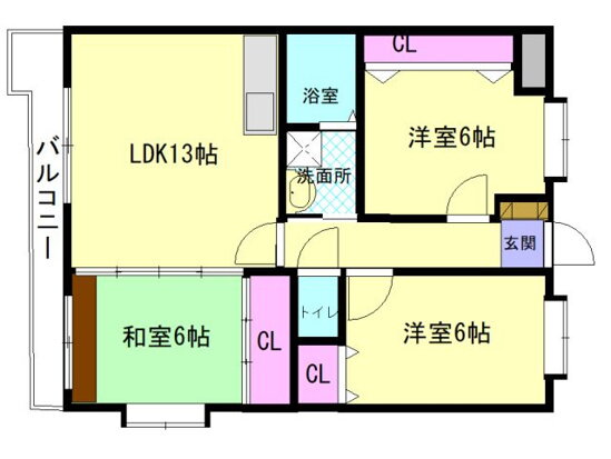 福岡県久留米市御井旗崎２ 御井駅 3LDK マンション 賃貸物件詳細