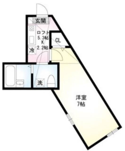 神奈川県横浜市西区東久保町 保土ケ谷駅 1K アパート 賃貸物件詳細